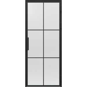 PORTA LOFT STEEL model 1 Sklo 
